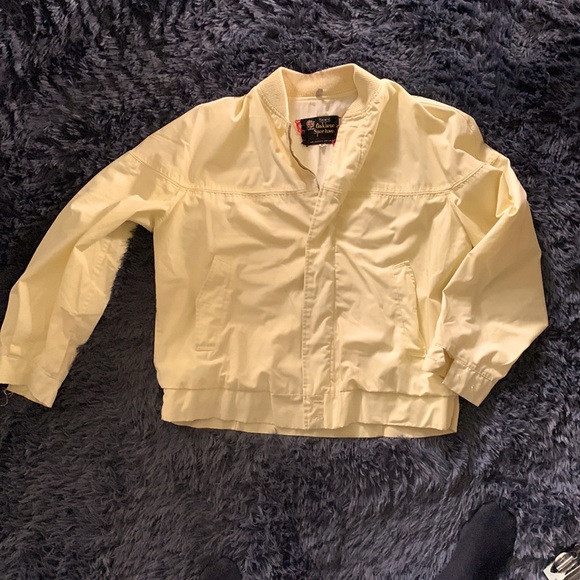 Sears Jackets & Coats Vintage Sears Oakbrook Sportswear Yellow Full